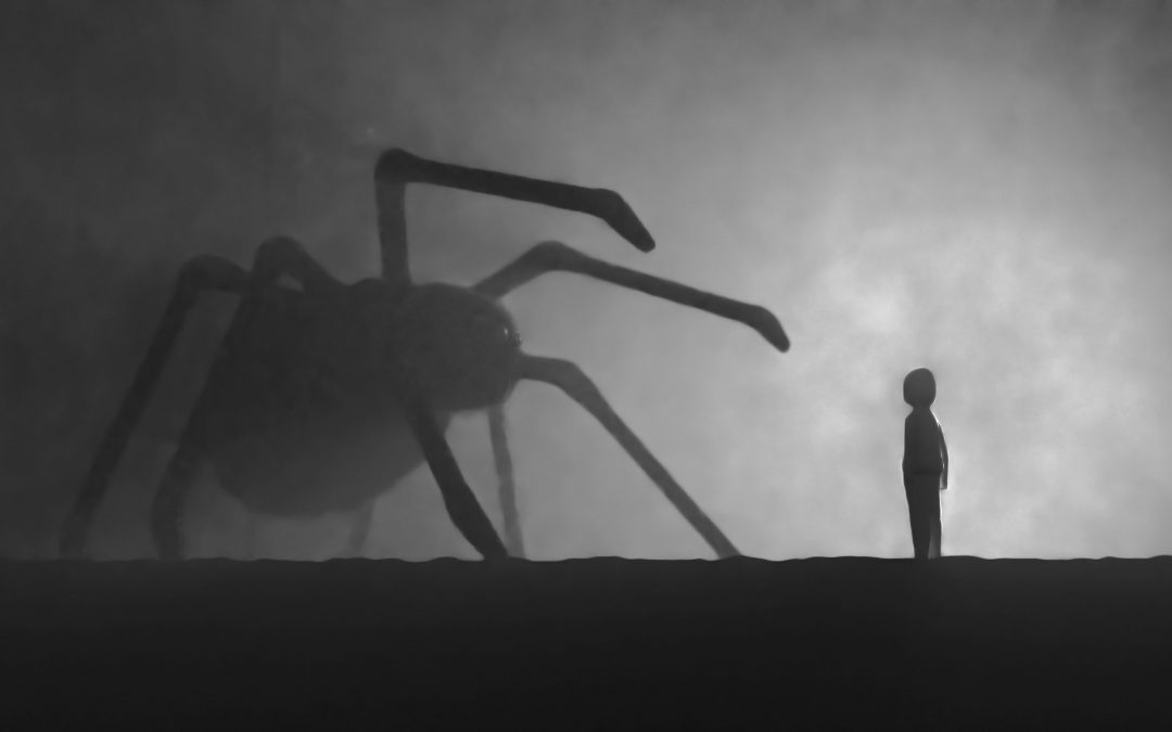 Trying to overcome your fear.